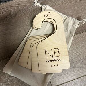 Wooden Baby Closet Dividers